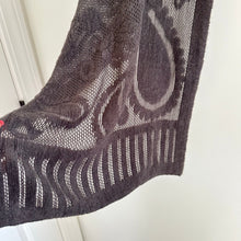 Load image into Gallery viewer, Cashmere Rabbit Fur Neck Warmer Wrap Gray One Size