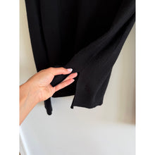 Load image into Gallery viewer, Rag & Bone Wool-Cashmere Blend Henley Neck Pullover Sweater Black L