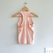 Load image into Gallery viewer, Athleta Renew Seamless Ribbed Racerback Tank Top Light Pink XS