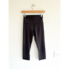 Load image into Gallery viewer, Lululemon Wunder Train High-Rise Crop 21" Activewear Leggings Black 6 NWT