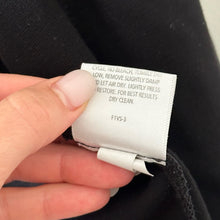 Load image into Gallery viewer, Eileen Fisher Button Front Collared Blazer Jacket Black S