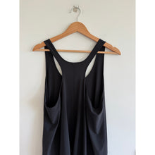 Load image into Gallery viewer, Athleta Presidio Racerback High Low Hem Casual Tank Dress Black L