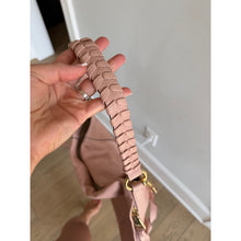 Load image into Gallery viewer, Aimee Kestenberg Zen Pebble Leather With Crossbody Strap Hobo Bag Pink