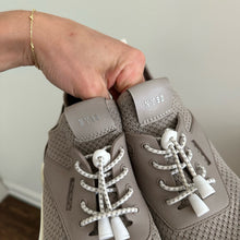 Load image into Gallery viewer, Steve Madden Myles Knit Lace Up Sneakers Tan 8