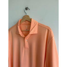 Load image into Gallery viewer, Fairway & Green Collared Short Sleeve Polo Shirt Orange XL