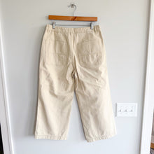 Load image into Gallery viewer, Solai The Label Cotton High Rise Wide Leg Pants Cream L