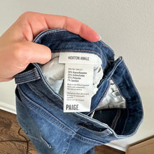 Load image into Gallery viewer, Paige Hoxton Ankle Jeans Vida Blue 26