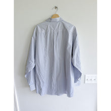 Load image into Gallery viewer, Brooks Brothers Striped Madison Fit Long Sleeve Button Down Shirt Blue White XL