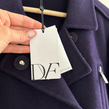 Load image into Gallery viewer, Diane Von Furstenberg 1,2,3 Coat in Royal Navy M