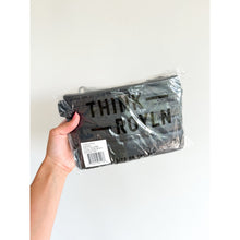 Load image into Gallery viewer, Think Royln Quilted Bum Crossbody Bag Pearl Black One Size NEW