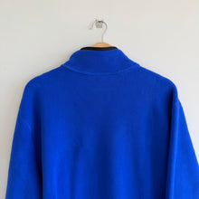 Load image into Gallery viewer, Burton Hearth Fleece Mock Neck Long Sleeve Pullover Cobalt Blue XXL NWT