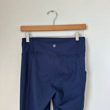 Load image into Gallery viewer, Lilly Pulitzer Luxletic Pull On High Rise Waist Activewear Leggings Blue M