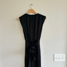Load image into Gallery viewer, Derek Lam 10 Crosby Pleated V-Neck Sleeveless Jumpsuit Black 2