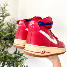Load image into Gallery viewer, Nike Air Force 1 2015 High 07 Lace-Up Sneakers Gym Red 9.5