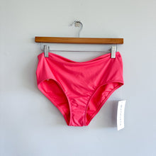Load image into Gallery viewer, Athleta Hampton High Waist Bikini Bottom Pink M NWT