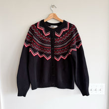 Load image into Gallery viewer, Beach Riot x Anthropologie Zigzag Seraphine Knit Button Front Cardigan M