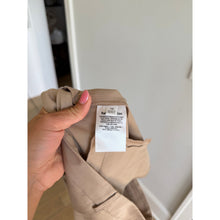 Load image into Gallery viewer, Reformation Mason Pleated Front High Rise Wide Leg Pants Tan 10 NWT