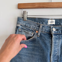 Load image into Gallery viewer, Citizens Of Humanity Jolene High Rise Button-Fly Denim Straight Jeans Blue 27