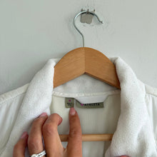 Load image into Gallery viewer, Athleta Zip Up Mock Neck Insulated Outdoor Quilted Vest White M
