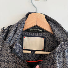 Load image into Gallery viewer, Rain Couture Amsterdam Waterproof Stretchable Hooded Bomber Jacket Gray L