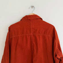 Load image into Gallery viewer, Anthropologie Pilcro Corduroy Button Front Long Sleeve Duster Jacket S