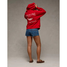Load image into Gallery viewer, American Eagle The Summer I Turned Pretty Graphic Print Hoodie Red XS NWT