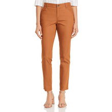 Load image into Gallery viewer, Lafayette 148 Mercer Primo Stretch-Denim Mid-Rise Skinny Jeans In Spice