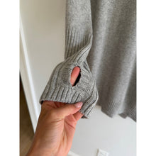 Load image into Gallery viewer, Zadig & Voltaire Alma Knit Turtleneck Long Sleeve Pullover Sweater Gray L