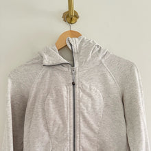 Load image into Gallery viewer, Lululemon Scuba Zip Up Hoodie III Heathered White