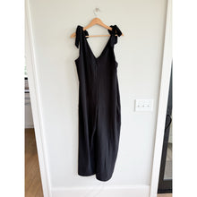 Load image into Gallery viewer, Whiteroom + Cactus Sardinia Sleeveless Tie Shoulder Strap Jumpsuit Black M NWT