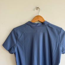Load image into Gallery viewer, KJUS Signe Short Sleeve Activewear Golf Polo Shirt Blue 36 NWT