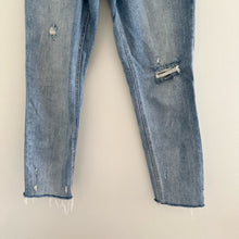 Load image into Gallery viewer, Kut From The Kloth High Rise Distressed Button Fly Jeans Blue 0