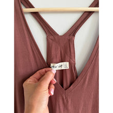 Load image into Gallery viewer, New In Sleeveless Loose Fit Knit Casual Baggy Jumpsuit Brown S