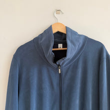 Load image into Gallery viewer, Lululemon Softstreme Cinch Waist Zip Up Jacket True Navy 10