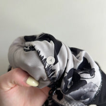 Load image into Gallery viewer, Lululemon Nice Asana Yoga Zip Up Mock Neck Activewear Jacket Black White 4