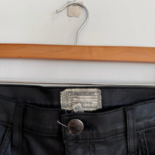Load image into Gallery viewer, Current/Elliott The Soho Coated Zip Stiletto Pencil Mini Skirt Black 30