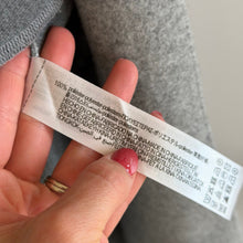 Load image into Gallery viewer, Zara Mid Length Lapel Open Front Tailored Basic Coat Gray Marl S