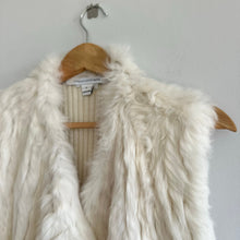Load image into Gallery viewer, Diane Von Furstenberg Denver Rabbit Fur Cashmere Blend Sweater Vest M