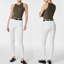 Load image into Gallery viewer, Spanx Pull-On Ankle Skinny Jeans White L