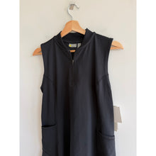 Load image into Gallery viewer, Zella Studio Light Court Tennis 1/4 Zip Activewear Mini Dress Black L NWT