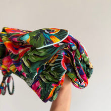 Load image into Gallery viewer, Bums & Roses Parrot-ise Found Collar Shirt & Short Set Red L NWT