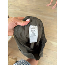 Load image into Gallery viewer, Vince Mid-Rise Drawstring Waist Wide Leg Utility Pants Olive Green L