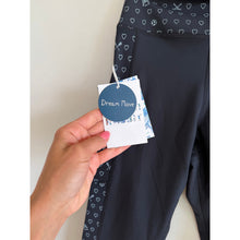 Load image into Gallery viewer, Roller Rabbit Sporty Hearts Vega High Rise Activewear Leggings Black XS NWT