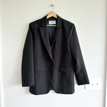 Load image into Gallery viewer, Seven Lab Skull Embellished Single-Breasted Notch Lapel Blazer Black XL