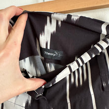 Load image into Gallery viewer, Theory Gunilla Interlace Ikat Silk Pants Multi 6 $355