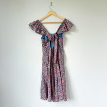 Load image into Gallery viewer, Banana Republic Tie-Back Midi Dress Blue Ash SP