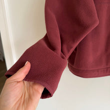 Load image into Gallery viewer, Outdoor Voices RecFleece Snap Midlayer Dolman Sleeve Jacket Red XS