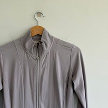 Load image into Gallery viewer, Athleta Shanti Salutation Full Zip Jacket in Powervita Purple S