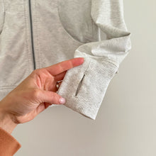 Load image into Gallery viewer, Lululemon Scuba Zip Up Hoodie III Heathered White