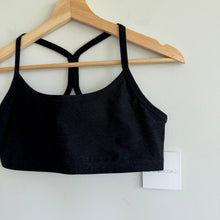 Load image into Gallery viewer, Beyond Yoga Spacedye Slim Racerback Activewear Sports Bra Darkest Night L NWT